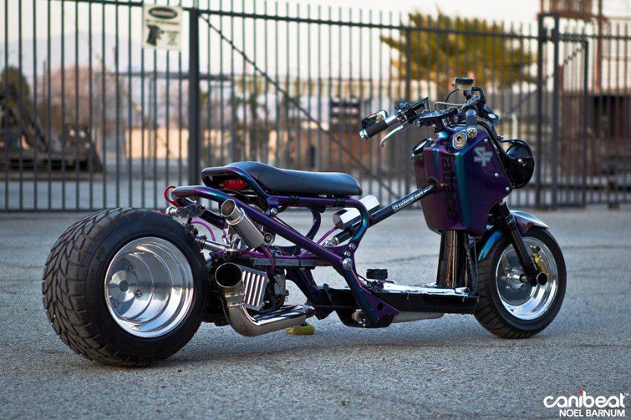 Is the honda ruckus electric?