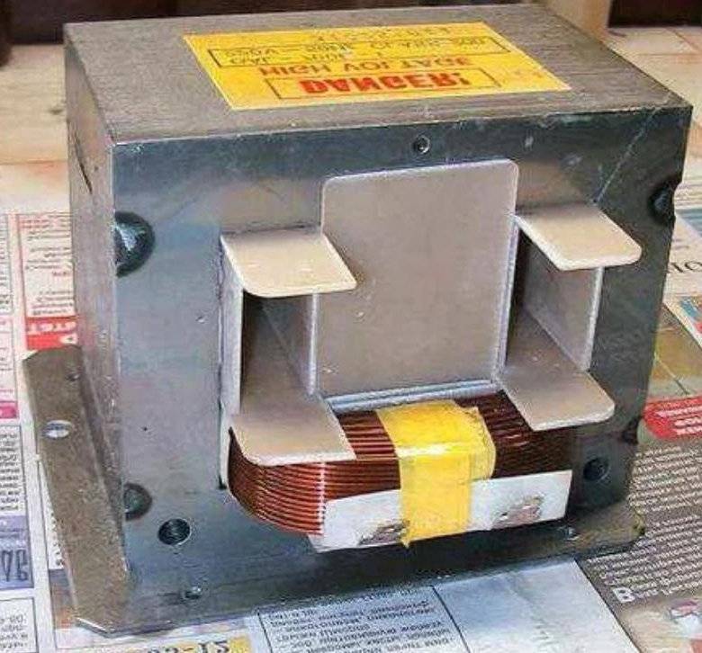 Как самостоятельно сделать аппарат для точечной сварки из обычной микроволновки