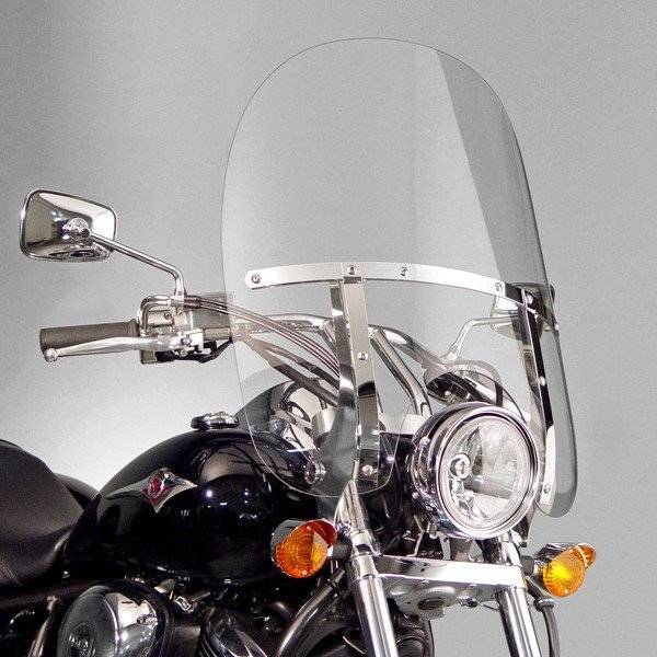 Как правильно установить ветровое стекло на мотоцикл
