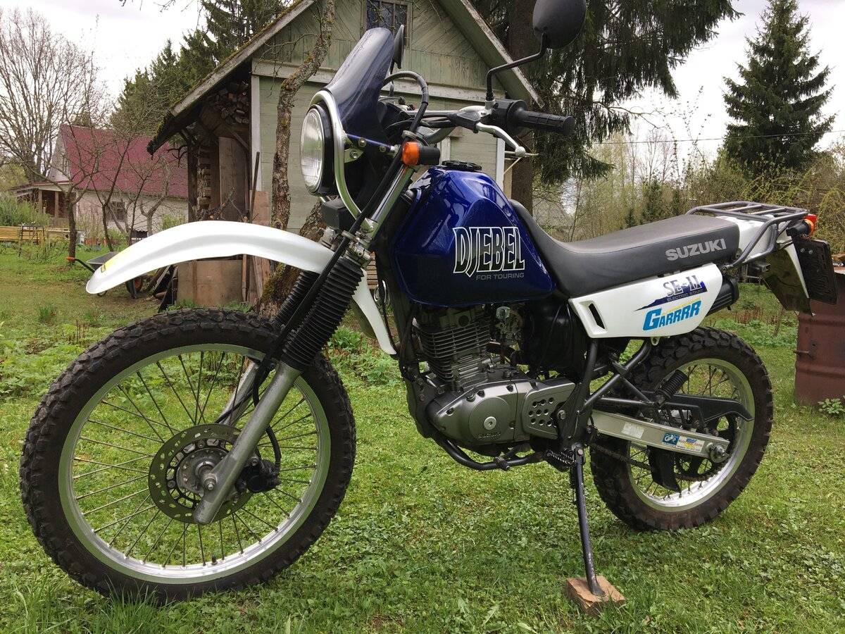 Обзор мотоцикла suzuki djebel 200 (dr 200 se)