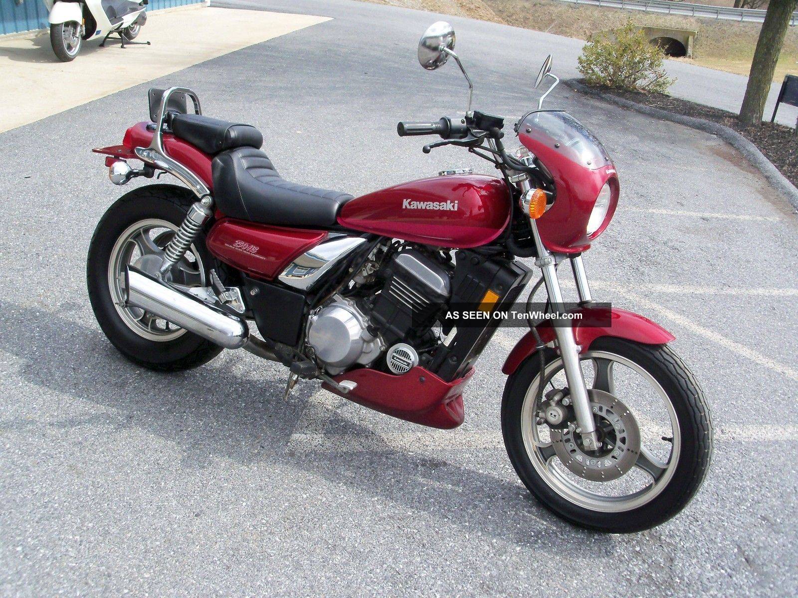 Kawasaki el250 eliminator (se, lx, hs): review, history, specs - bikeswiki.com, japanese motorcycle encyclopedia
