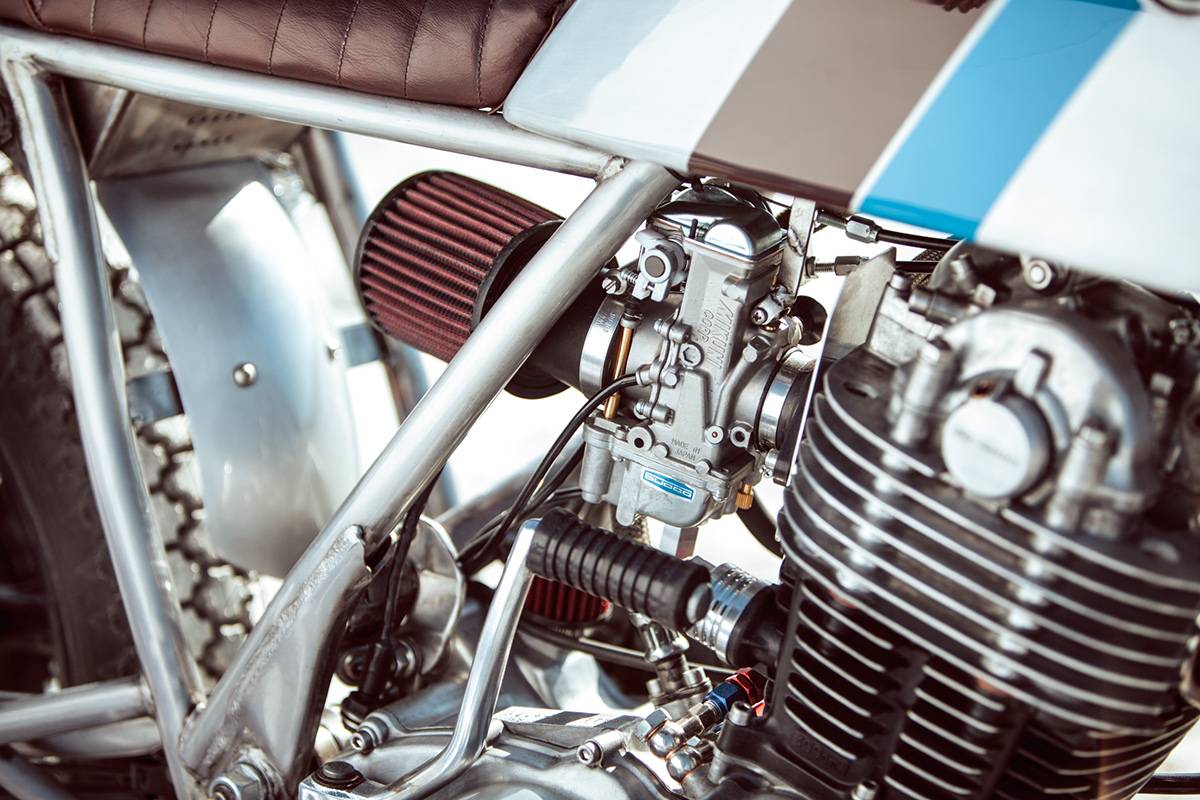 Мотор Yamaha sr500 Type 7b