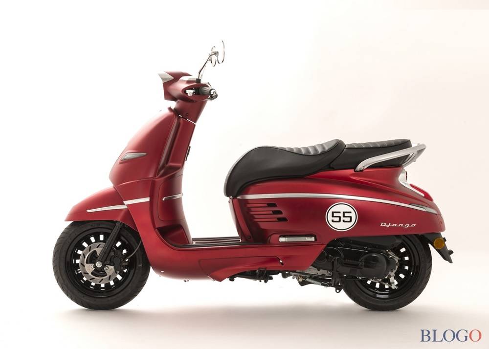 Peugeot django: retro scooter with a new look | about motorcycles