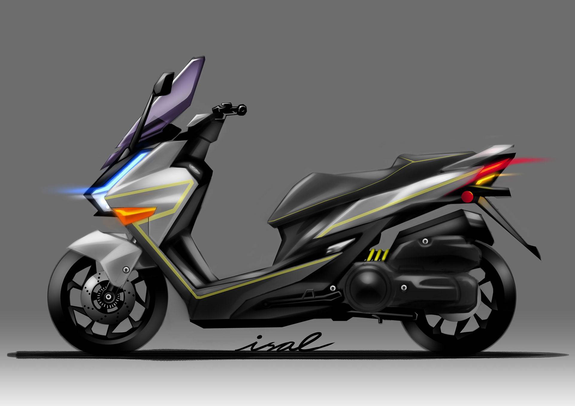 Yamaha 04gen concept scooter unveiled in vietnam