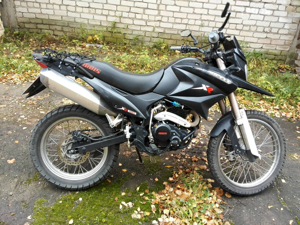 Irbis xr 250r: универсальный лёгкий байк на все случаи жизни