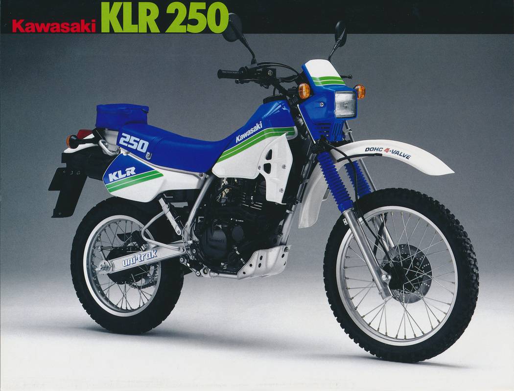 Мотоцикл kawasaki klr 600 1990