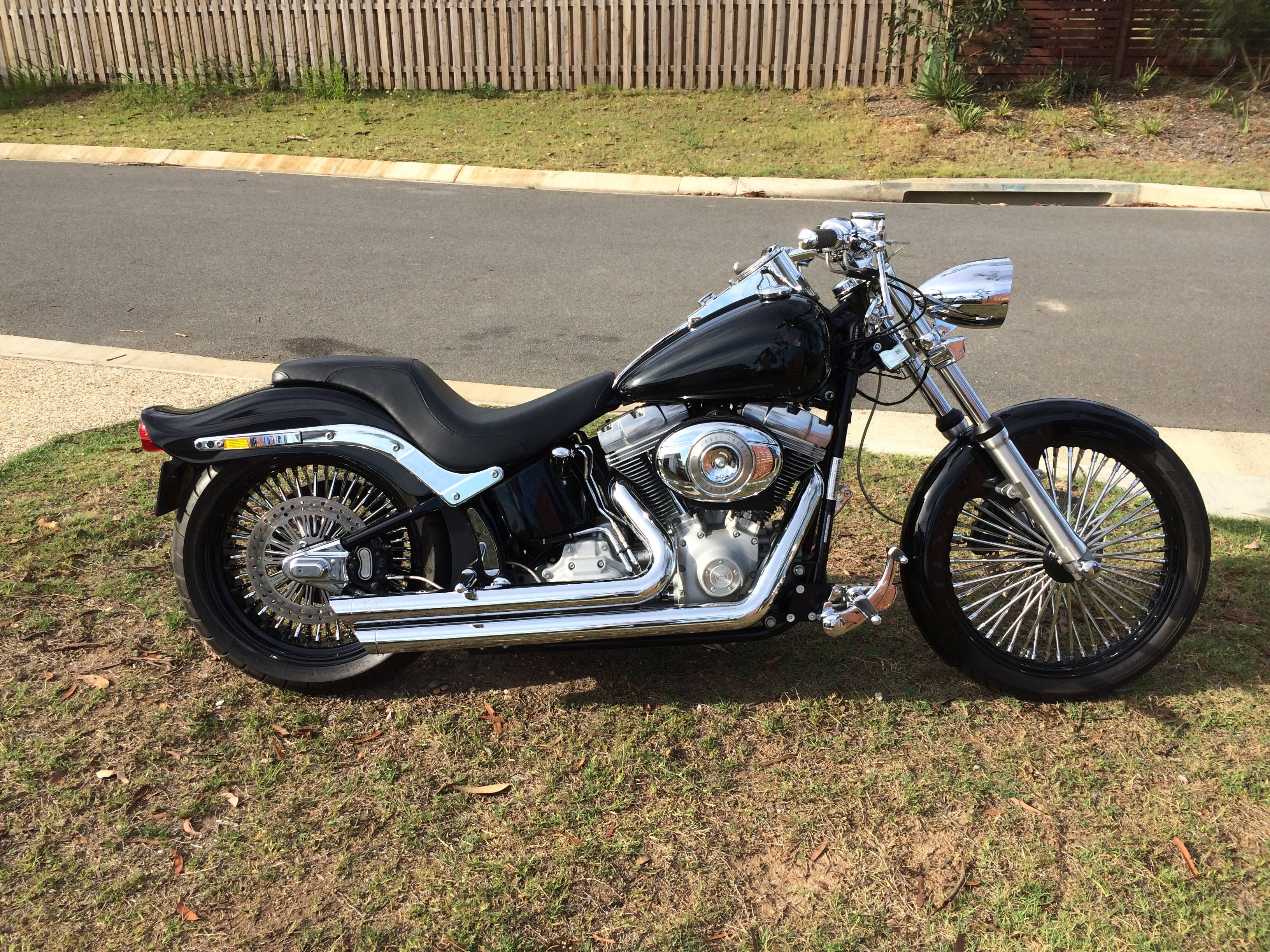 Мотоцикл harley-davidson softail standard 2007