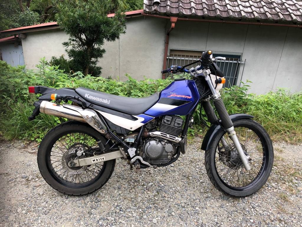 Kawasaki kl250 super sherpa cyclepedia printed motorcycle service manual