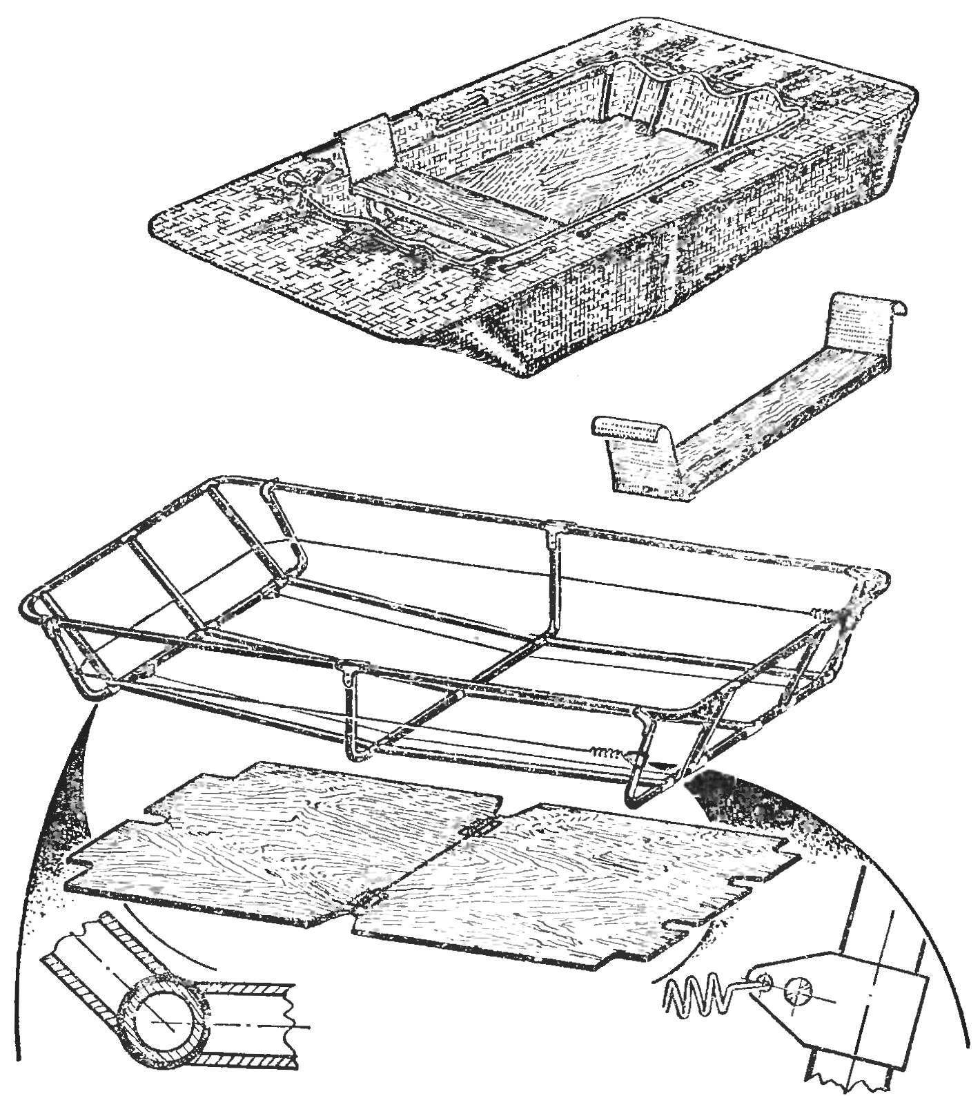 Лодка складная своими руками чертежи