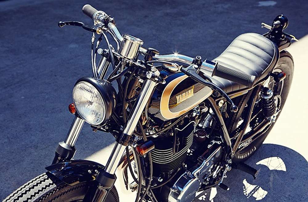 Удаленный осмотр мотоцикла перед покупкой. yamaha sr400.