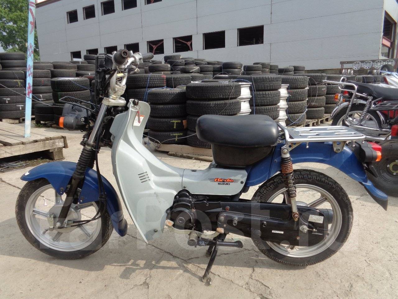 168 000 ₽ 
 мотоцикл minibike дорожный suzuki birdie 50 e рама ba43a