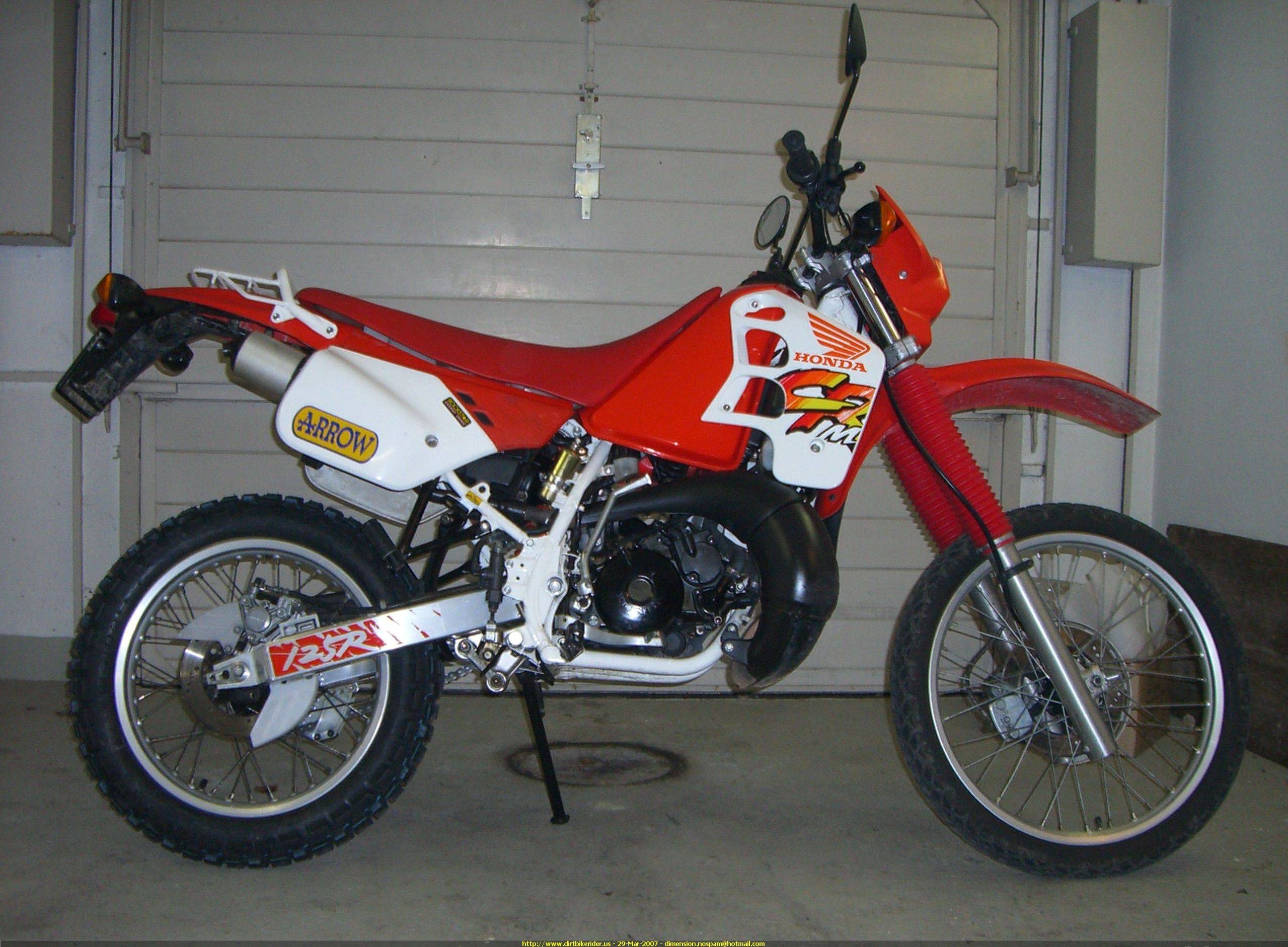 Мотоцикл honda crm 125 r - объясняем суть